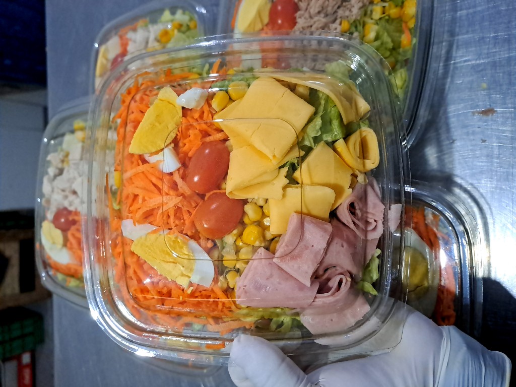 Bowl gourmet de jamón y queso